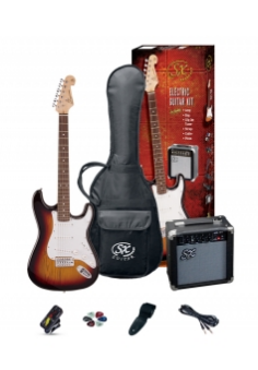 SE1 3/4 Stratocaster Electric Guitar Pack